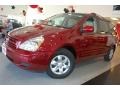 2008 Claret Red Metallic Kia Sedona LX  photo #1