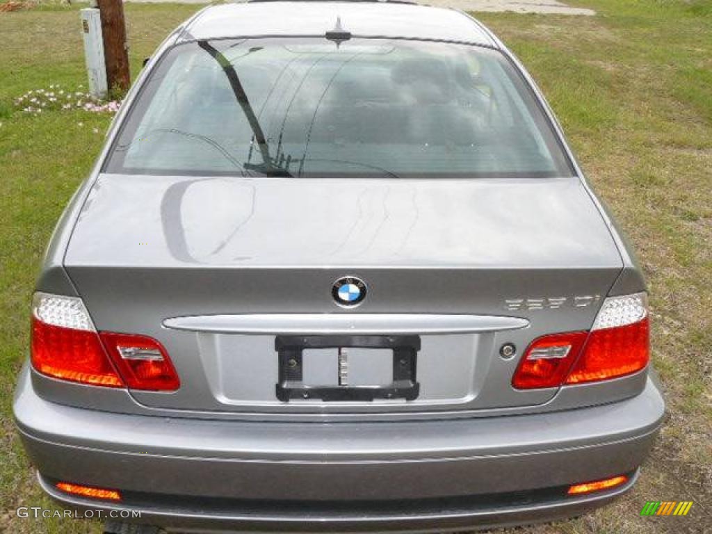 2005 3 Series 325i Coupe - Silver Grey Metallic / Black photo #5