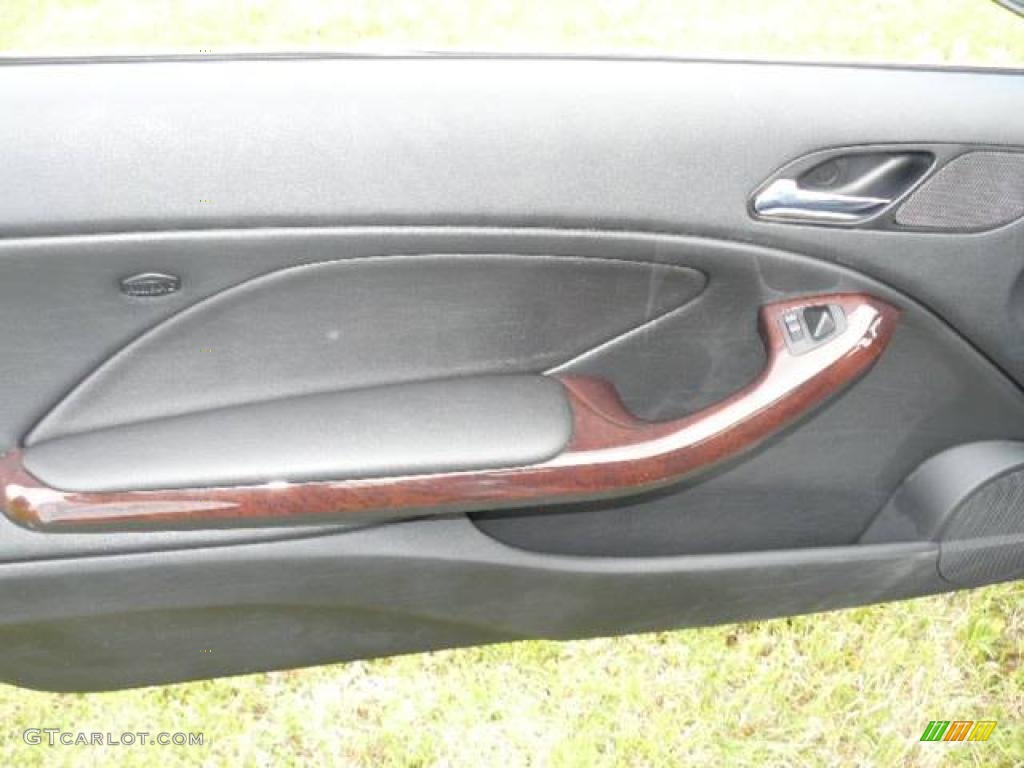 2005 3 Series 325i Coupe - Silver Grey Metallic / Black photo #14