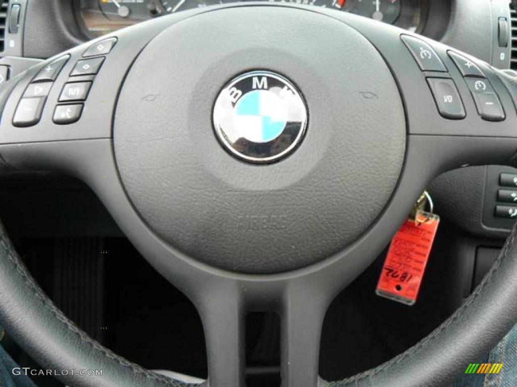 2005 3 Series 325i Coupe - Silver Grey Metallic / Black photo #28