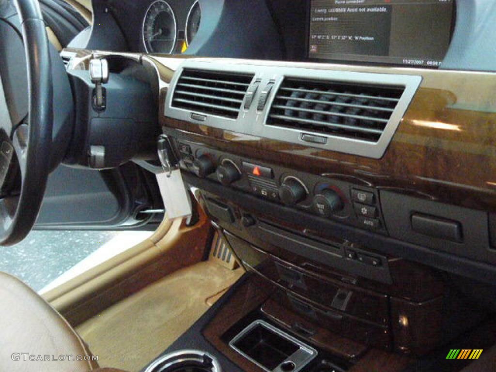 2002 7 Series 745i Sedan - Toledo Blue Metallic / Natural Brown photo #15