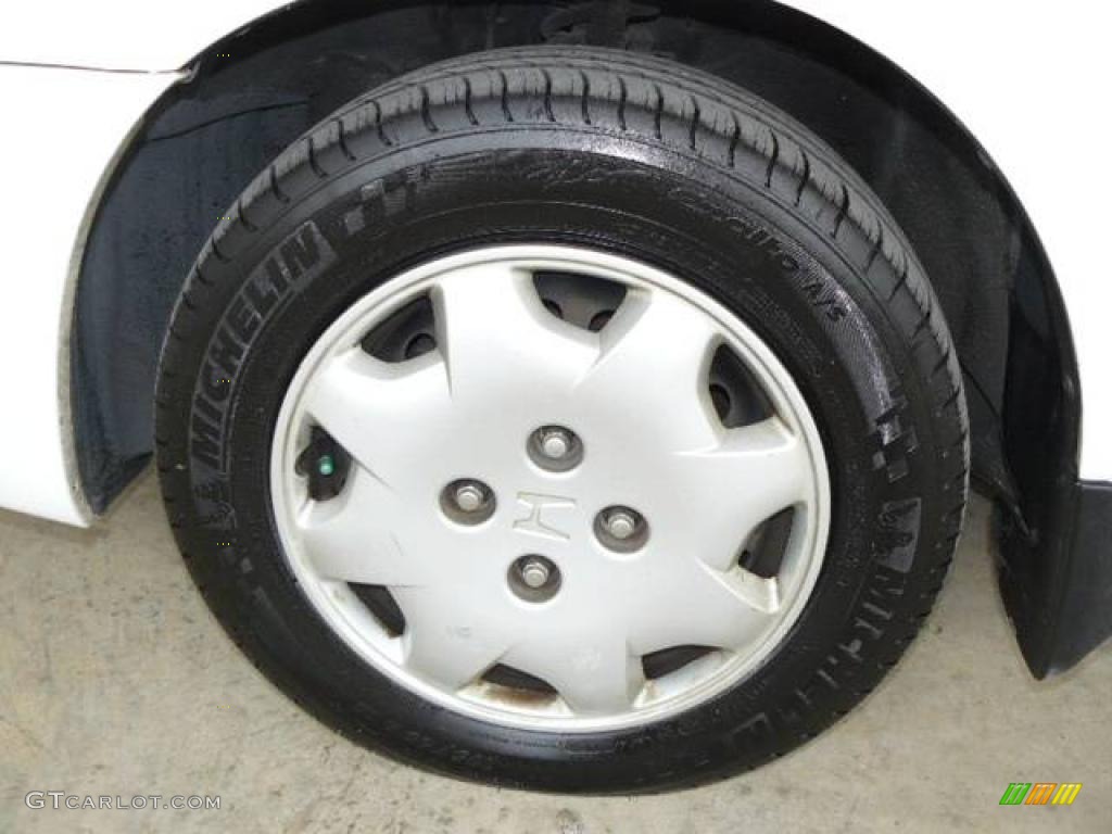 1998 Accord LX Sedan - Taffeta White / Ivory photo #8