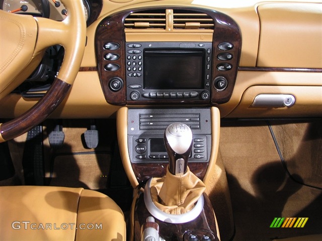 2004 911 Turbo Cabriolet - Black / Natural Leather Brown photo #9