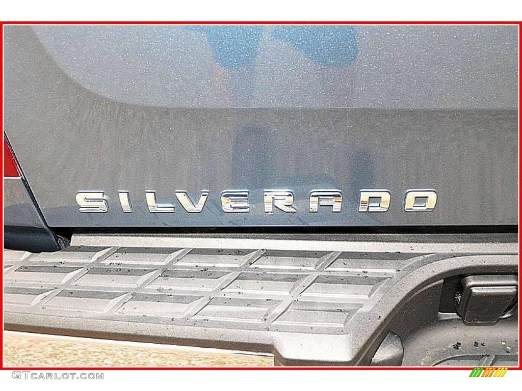 2008 Silverado 1500 LT Crew Cab - Blue Granite Metallic / Light Titanium/Ebony Accents photo #5