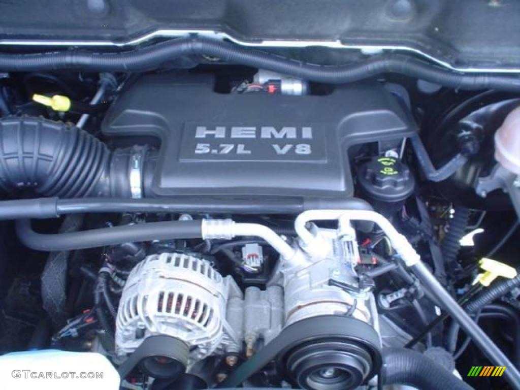 2008 Ram 1500 Big Horn Edition Quad Cab - Bright White / Khaki photo #6