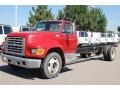1995 Red Ford F700 Regular Cab Chassis #15393793