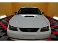 2001 Oxford White Ford Mustang V6 Coupe  photo #2