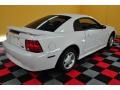 2001 Oxford White Ford Mustang V6 Coupe  photo #6