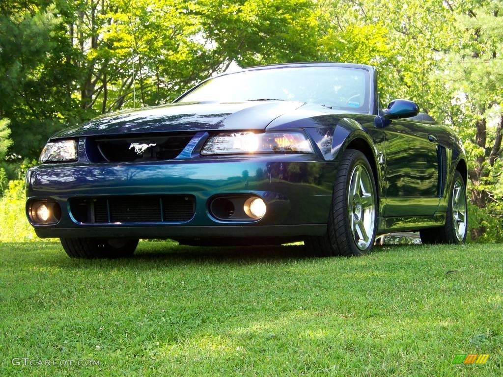 Mystichrome Metallic 2004 Ford Mustang Cobra Convertible Exterior Photo #15439907