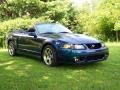 Mystichrome Metallic 2004 Ford Mustang Cobra Convertible Exterior