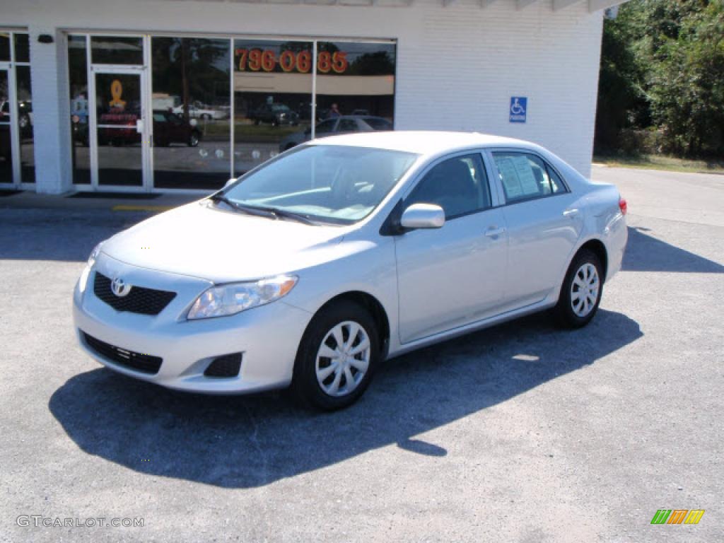 2009 Corolla LE - Classic Silver Metallic / Ash photo #1