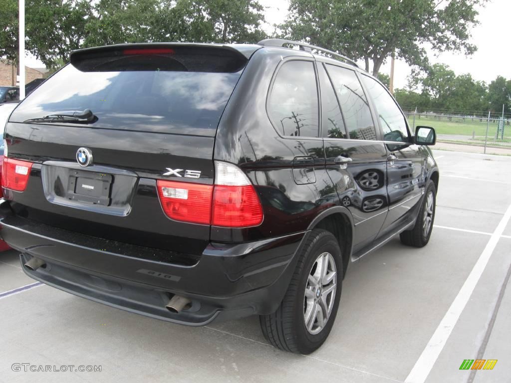 2006 X5 3.0i - Jet Black / Black photo #4