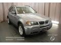Silver Grey Metallic - X3 3.0i Photo No. 7
