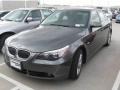 2007 Titanium Grey Metallic BMW 5 Series 525i Sedan  photo #2