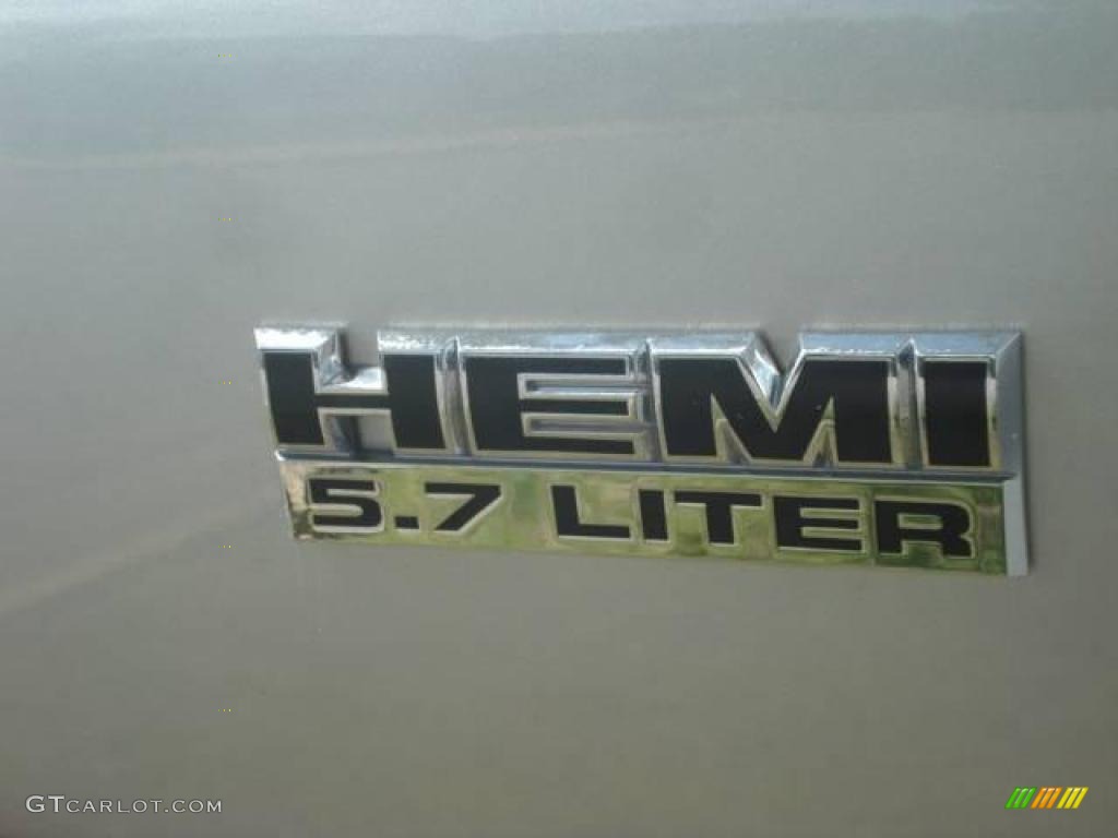 2006 Ram 1500 SLT Quad Cab 4x4 - Bright Silver Metallic / Medium Slate Gray photo #18