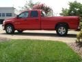 2007 Flame Red Dodge Ram 1500 SLT Quad Cab  photo #3