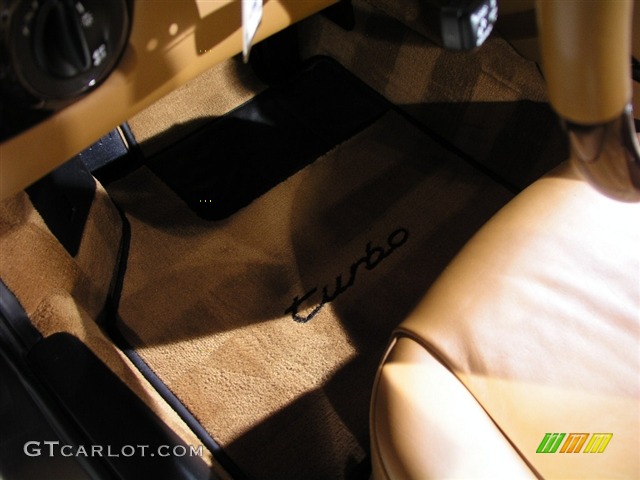 2004 911 Turbo Cabriolet - Black / Natural Leather Brown photo #17