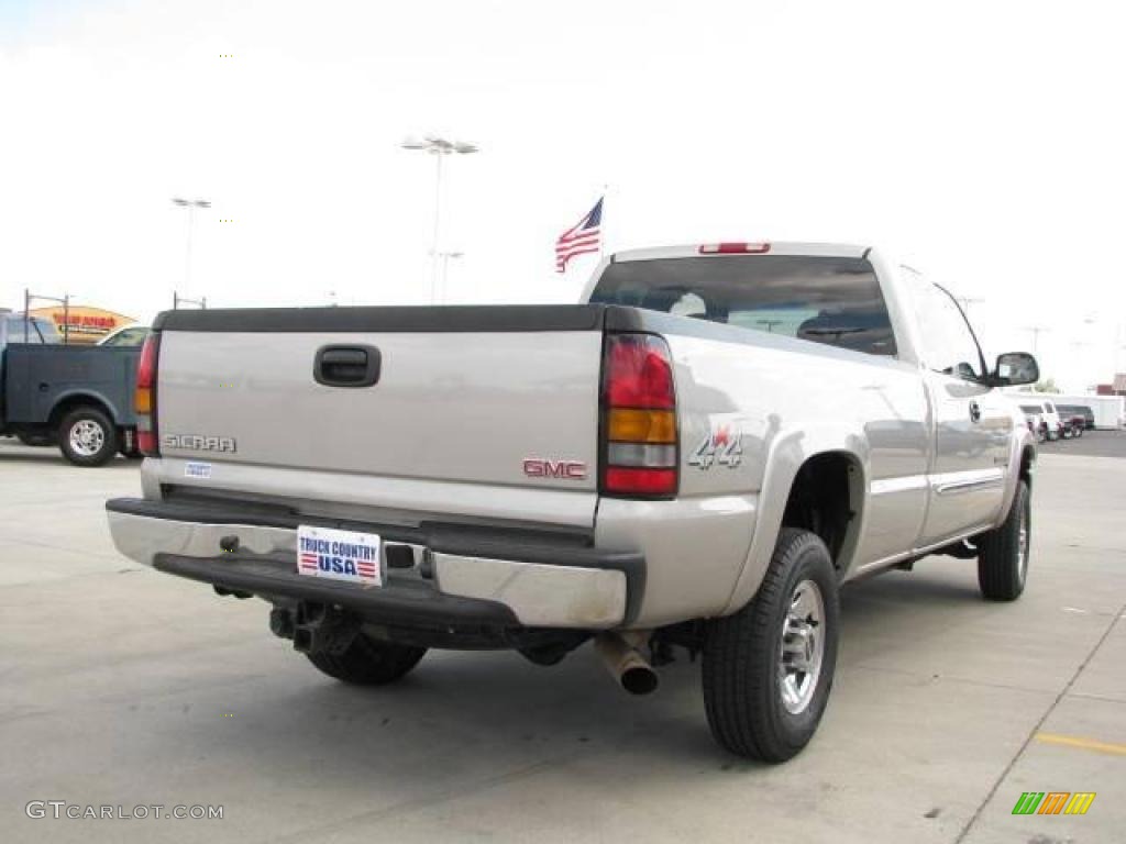 2007 Sierra 2500HD Classic SLE Extended Cab 4x4 - Silver Birch Metallic / Dark Charcoal photo #5