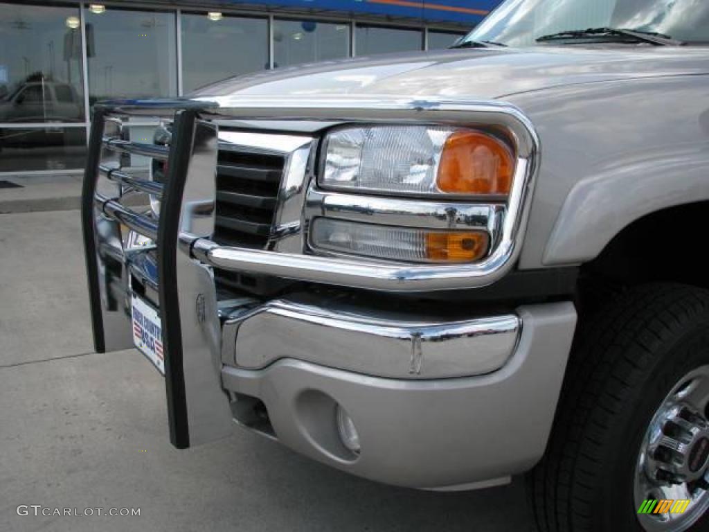 2007 Sierra 2500HD Classic SLE Extended Cab 4x4 - Silver Birch Metallic / Dark Charcoal photo #6
