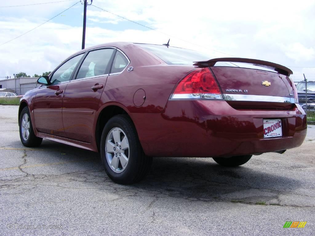 2009 Impala LT - Red Jewel Tintcoat / Neutral photo #8