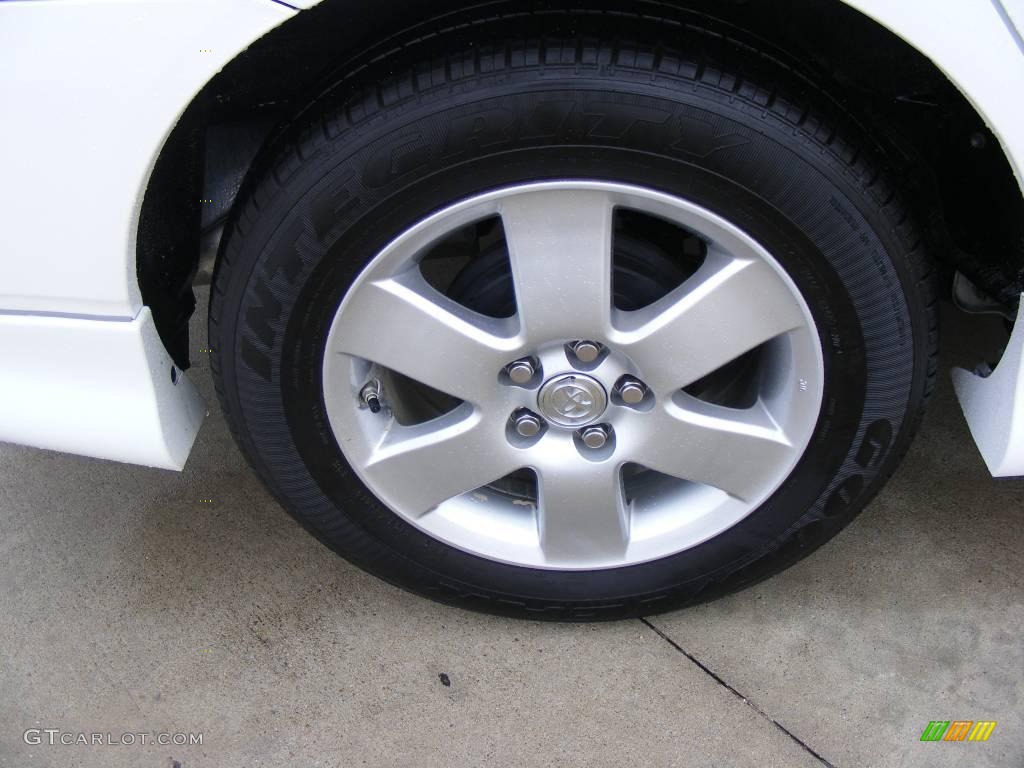 2008 Corolla S - Super White / Dark Charcoal photo #13