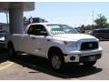 2007 Super White Toyota Tundra SR5 Double Cab  photo #3