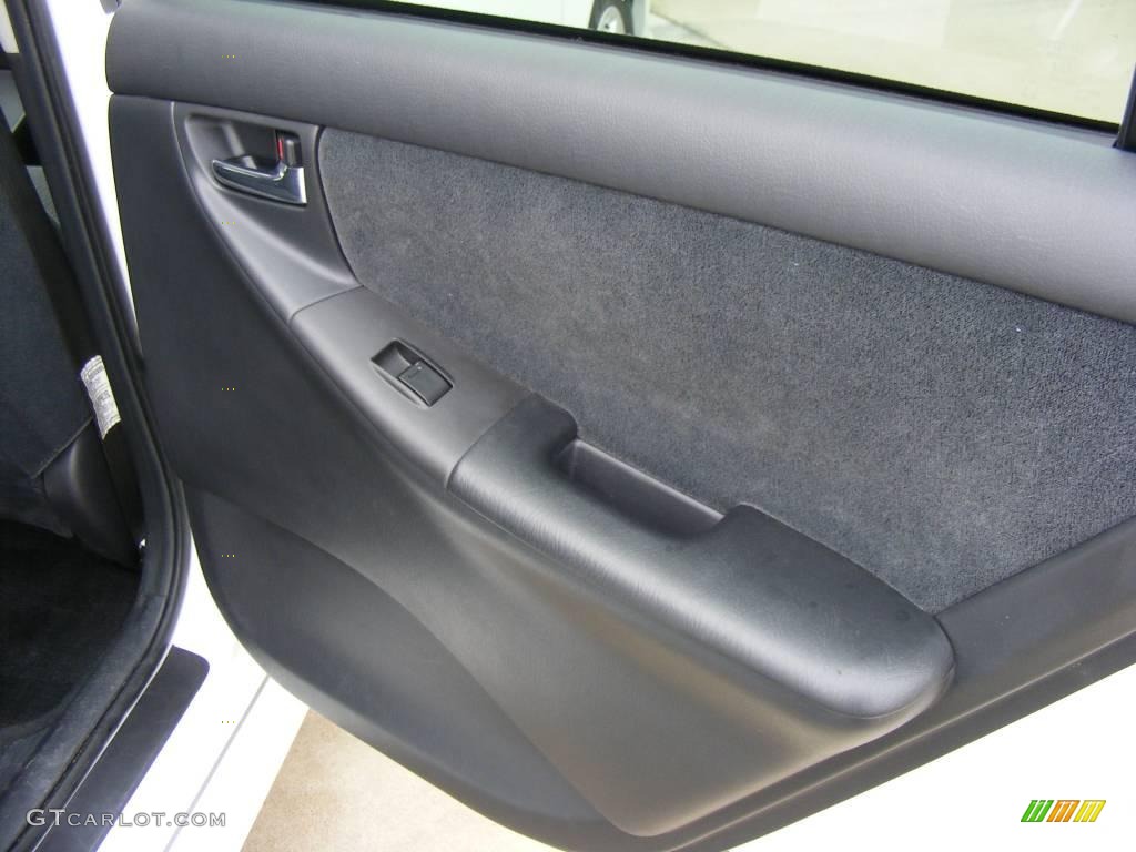 2008 Corolla S - Super White / Dark Charcoal photo #23