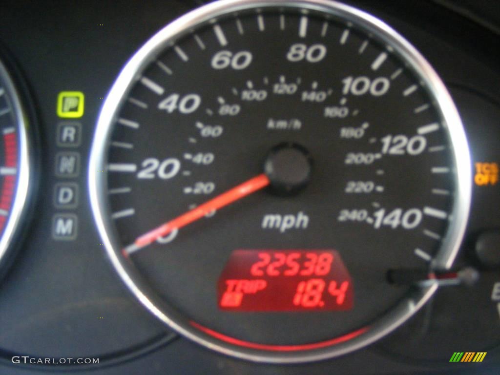2007 MAZDA6 i Touring Hatchback - Tungsten Gray Metallic / Black photo #17