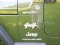 2006 Jeep Green Metallic Jeep Wrangler Sport 4x4  photo #11