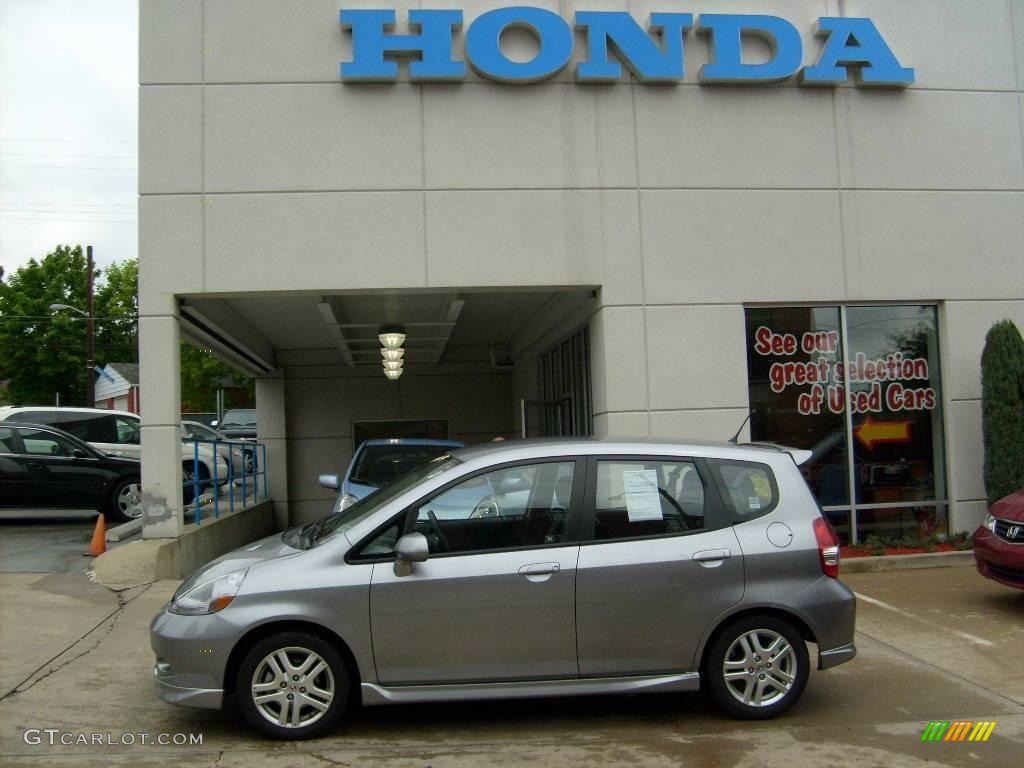 Storm Silver Metallic Honda Fit