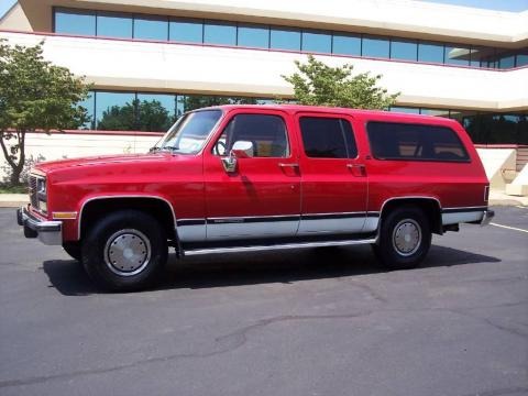 1991 GMC Suburban R2500 Data, Info and Specs