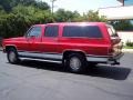 1991 Victory Red GMC Suburban R2500  photo #9