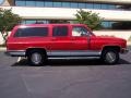 1991 Victory Red GMC Suburban R2500  photo #20