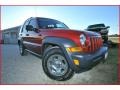 2006 Inferno Red Pearl Jeep Liberty Sport  photo #7