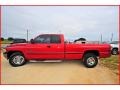 1998 Flame Red Dodge Ram 2500 Laramie Extended Cab  photo #2