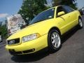 1999 Brilliant Yellow Audi A4 1.8T quattro Sedan  photo #2