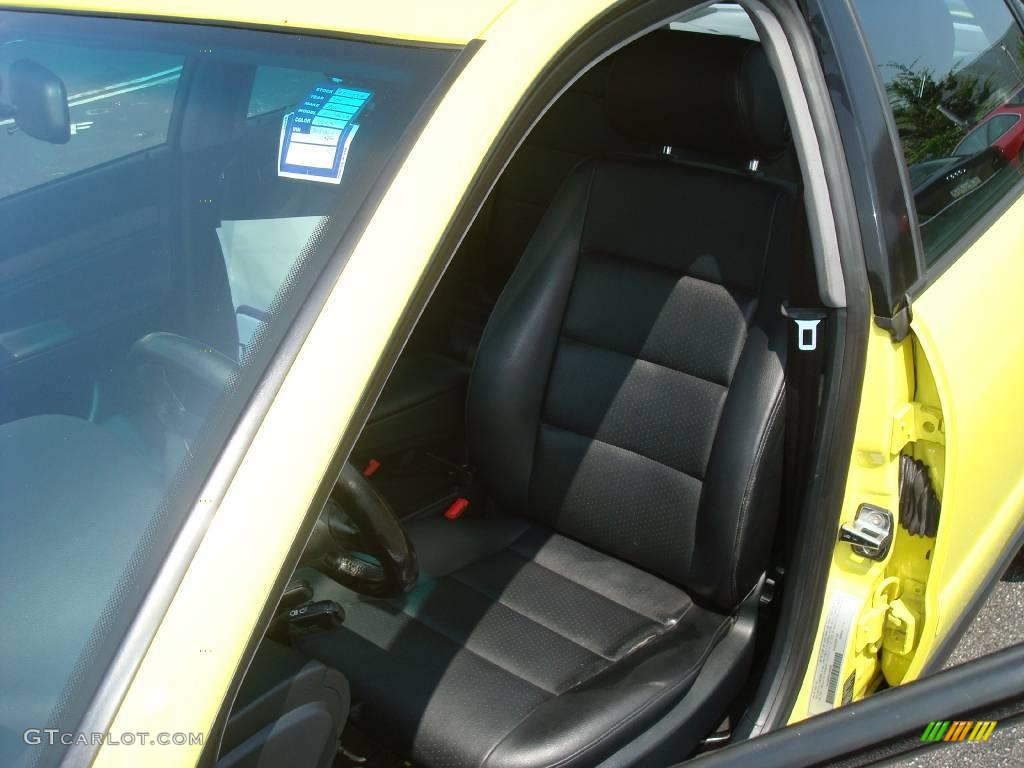 1999 A4 1.8T quattro Sedan - Brilliant Yellow / Onyx photo #16