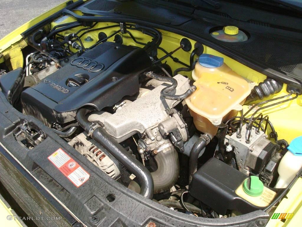 1999 A4 1.8T quattro Sedan - Brilliant Yellow / Onyx photo #34