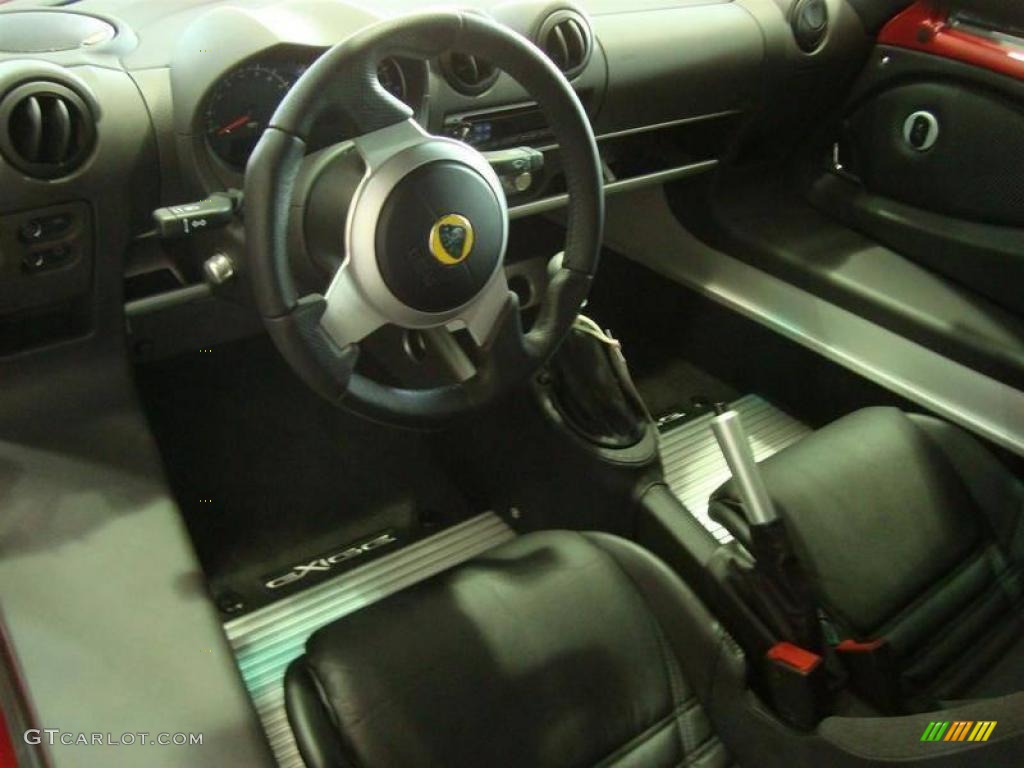 Black Interior 2009 Lotus Exige S 240 Photo #15475589