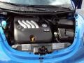 2000 Techno Blue Metallic Volkswagen New Beetle GLS Coupe  photo #9