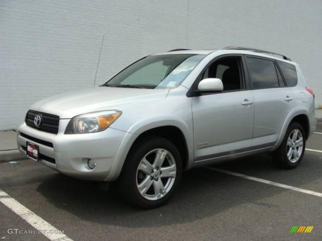 2006 RAV4 Sport 4WD - Classic Silver Metallic / Dark Charcoal photo #1