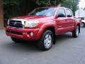 2008 Impulse Red Pearl Toyota Tacoma V6 SR5 Double Cab 4x4  photo #1