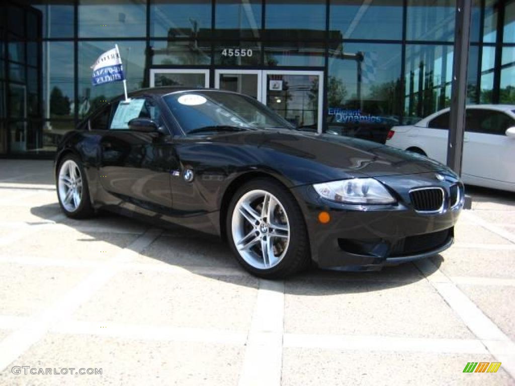 2007 M Coupe - Black Sapphire Metallic / Black Nappa Leather photo #1