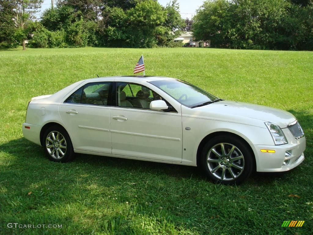 2007 STS 4 V8 AWD - White Diamond / Cashmere photo #6