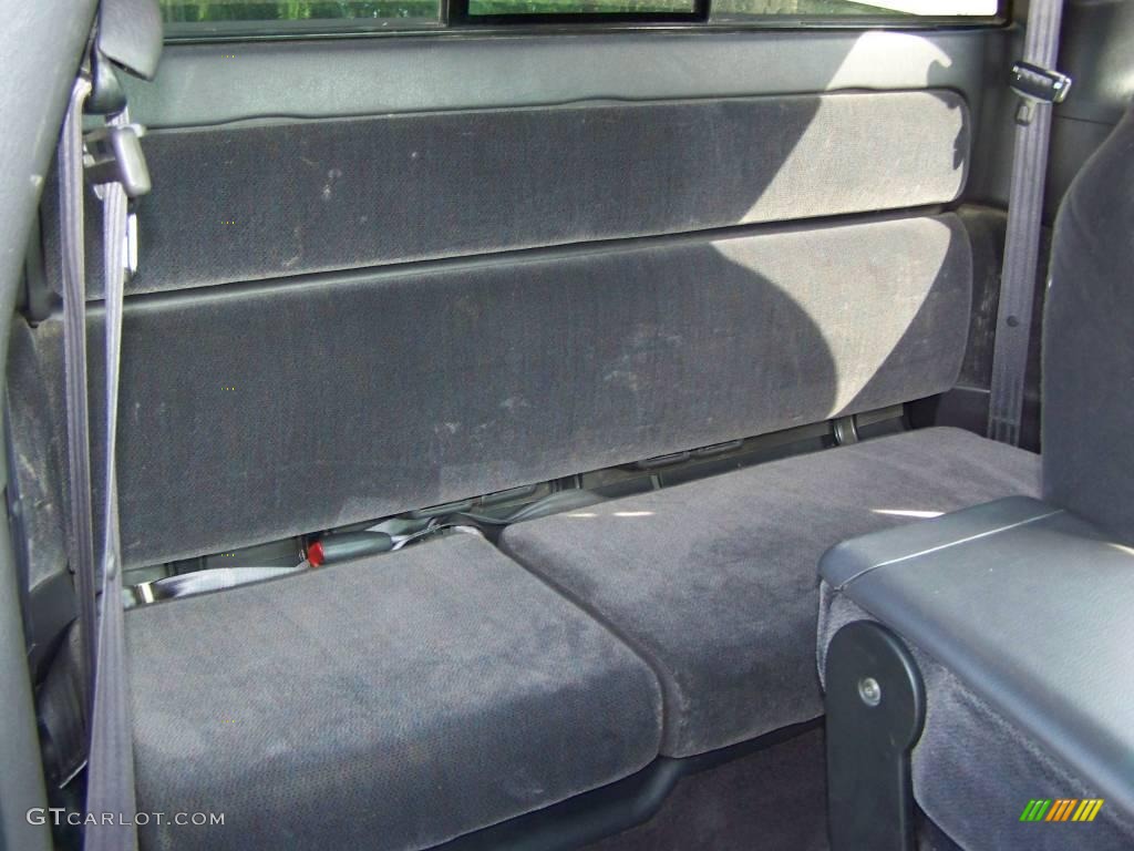 2000 Dakota SLT Extended Cab - Black / Agate photo #10