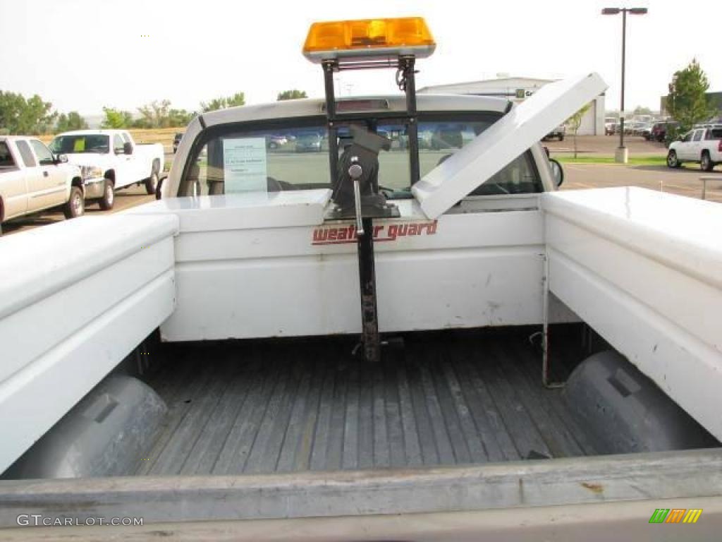 2001 Ram 2500 ST Regular Cab 4x4 Utility Truck - Bright Silver Metallic / Mist Gray photo #7