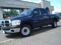 2007 Patriot Blue Pearl Dodge Ram 1500 ST Quad Cab  photo #2