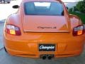 2008 Orange Porsche Cayman S Sport  photo #3