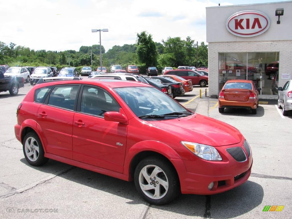 Lava Red Pontiac Vibe