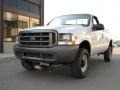 2003 Silver Metallic Ford F350 Super Duty XL Regular Cab 4x4  photo #2